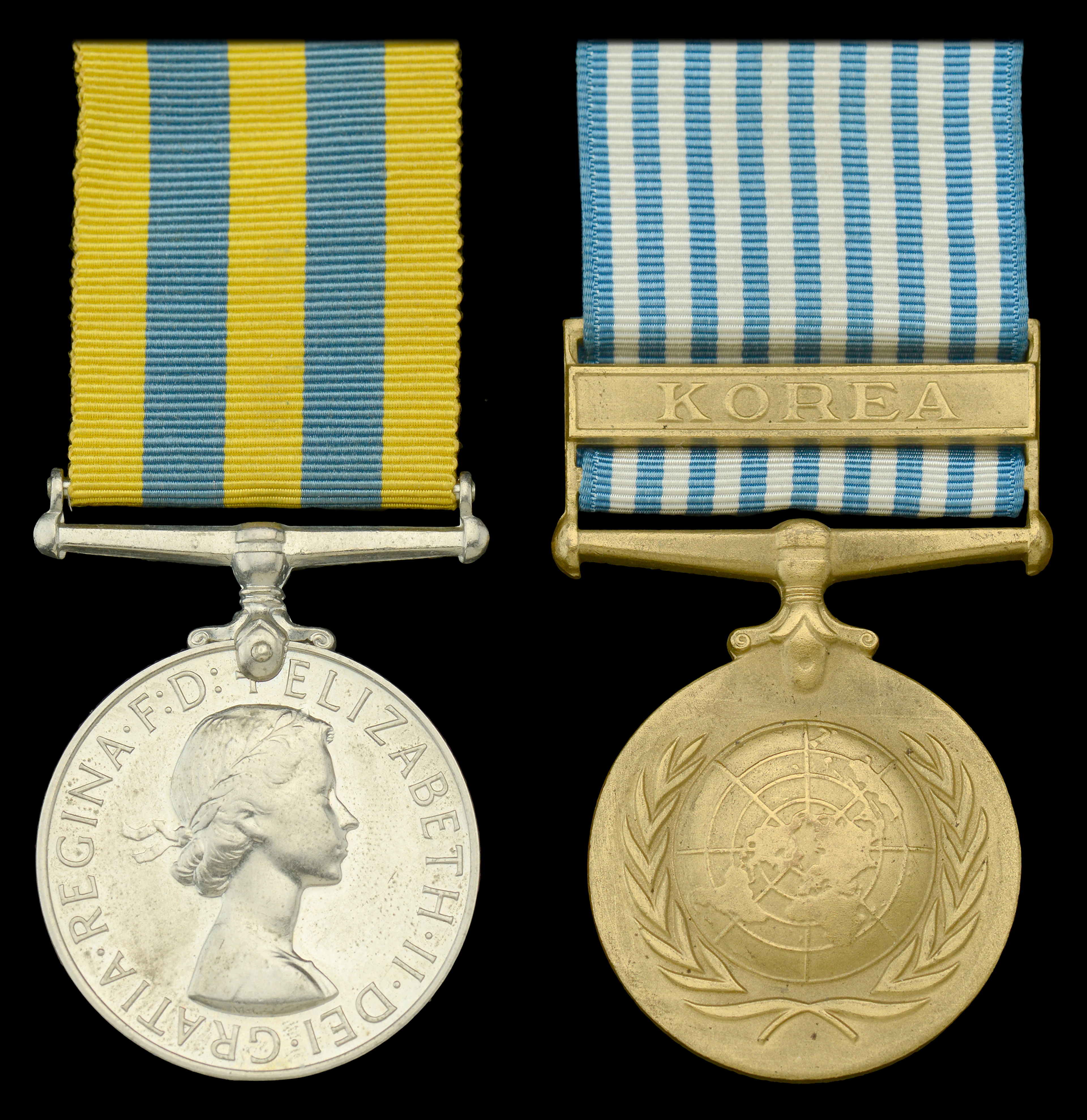Pair: Private I. Lamb, Royal Army Service Corps Korea 1950-53, 2nd