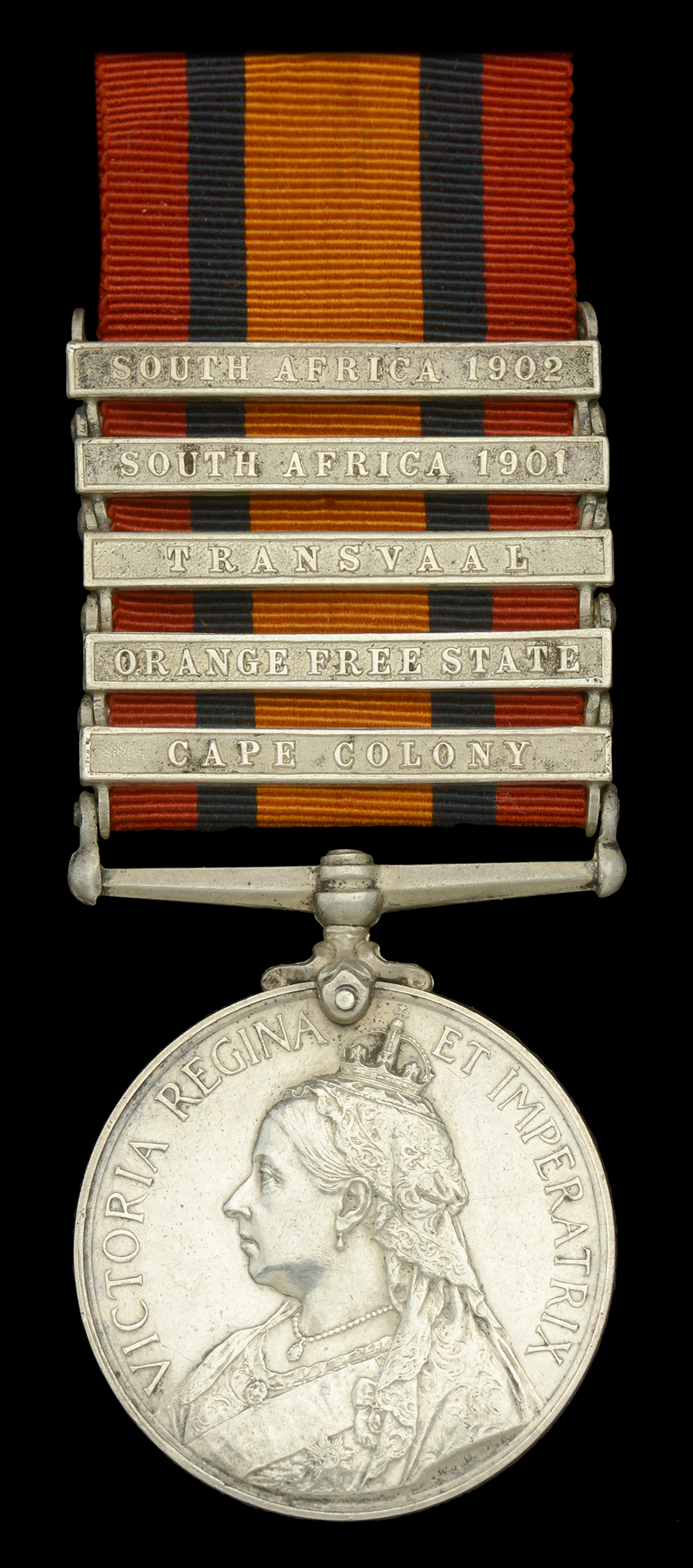 Queen’s South Africa 1899-1902, 5 clasps, Cape Colony, Orange Free