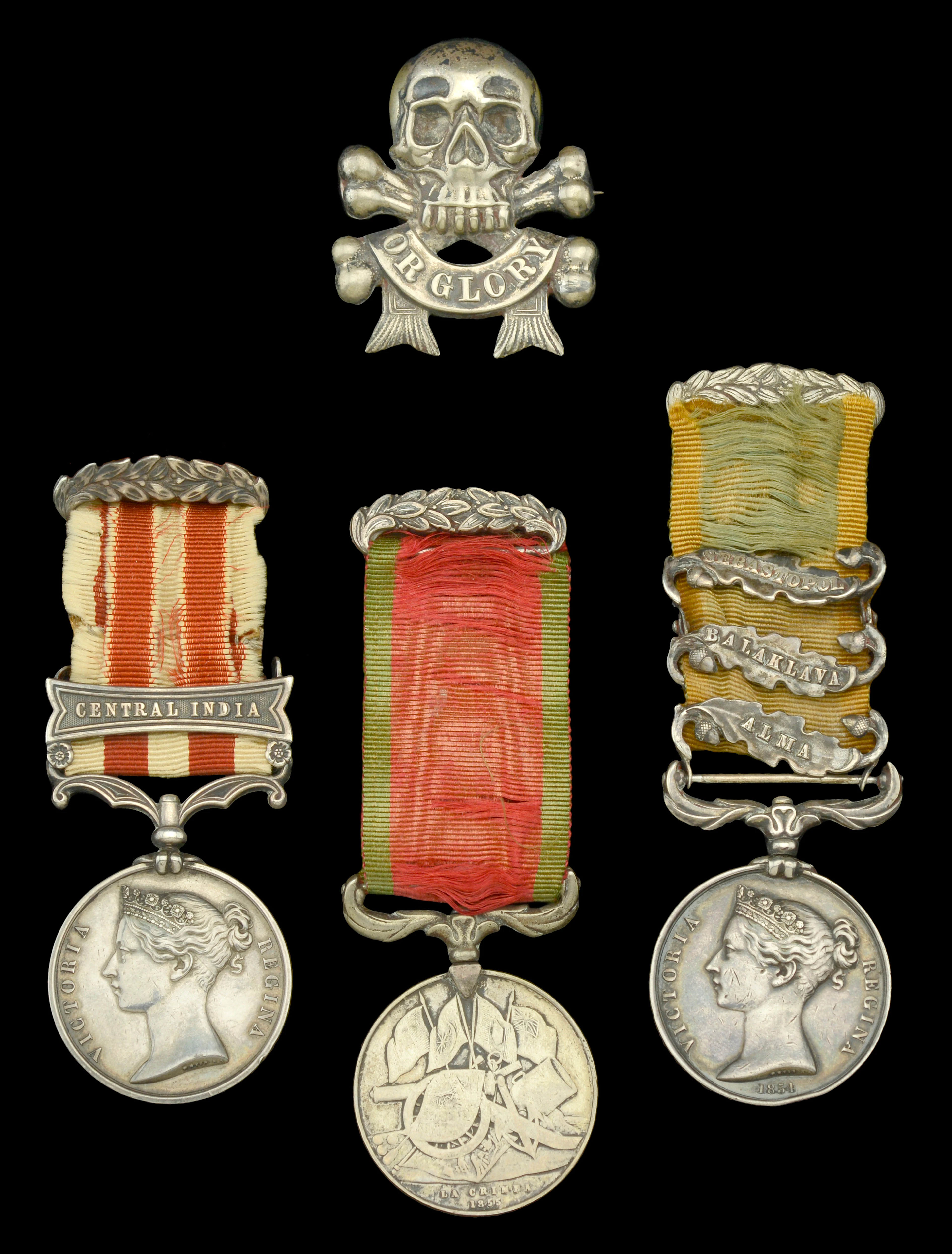 A fine Light Brigade Charger’s group of three awarded to Corporal