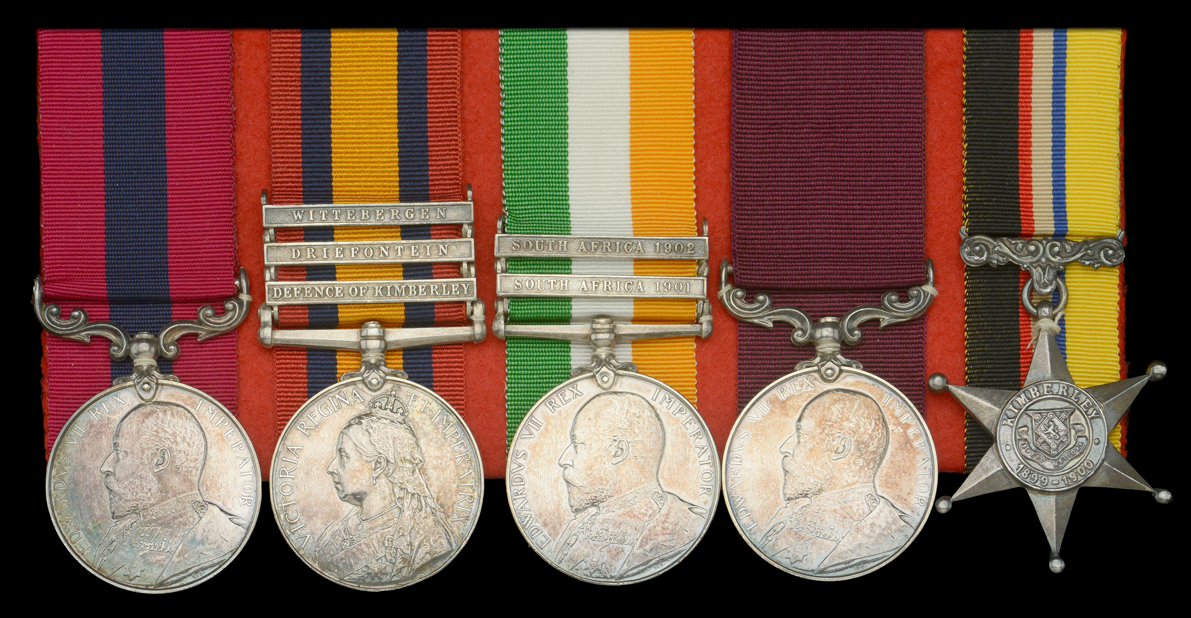 A Boer War ‘Defence of Kimberley’ D.C.M. group of five awarded to