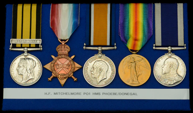 Five: Petty Officer 1st Class H. F. Mitchelmore, Royal Navy East and