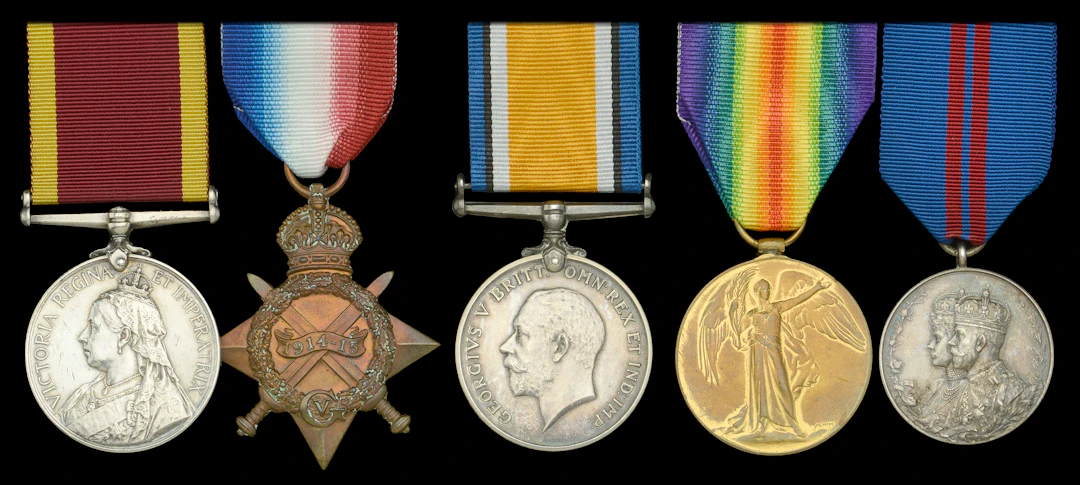 Five: Able Seaman A. E. Ellison, Royal Navy China 1900, no clasp (A.