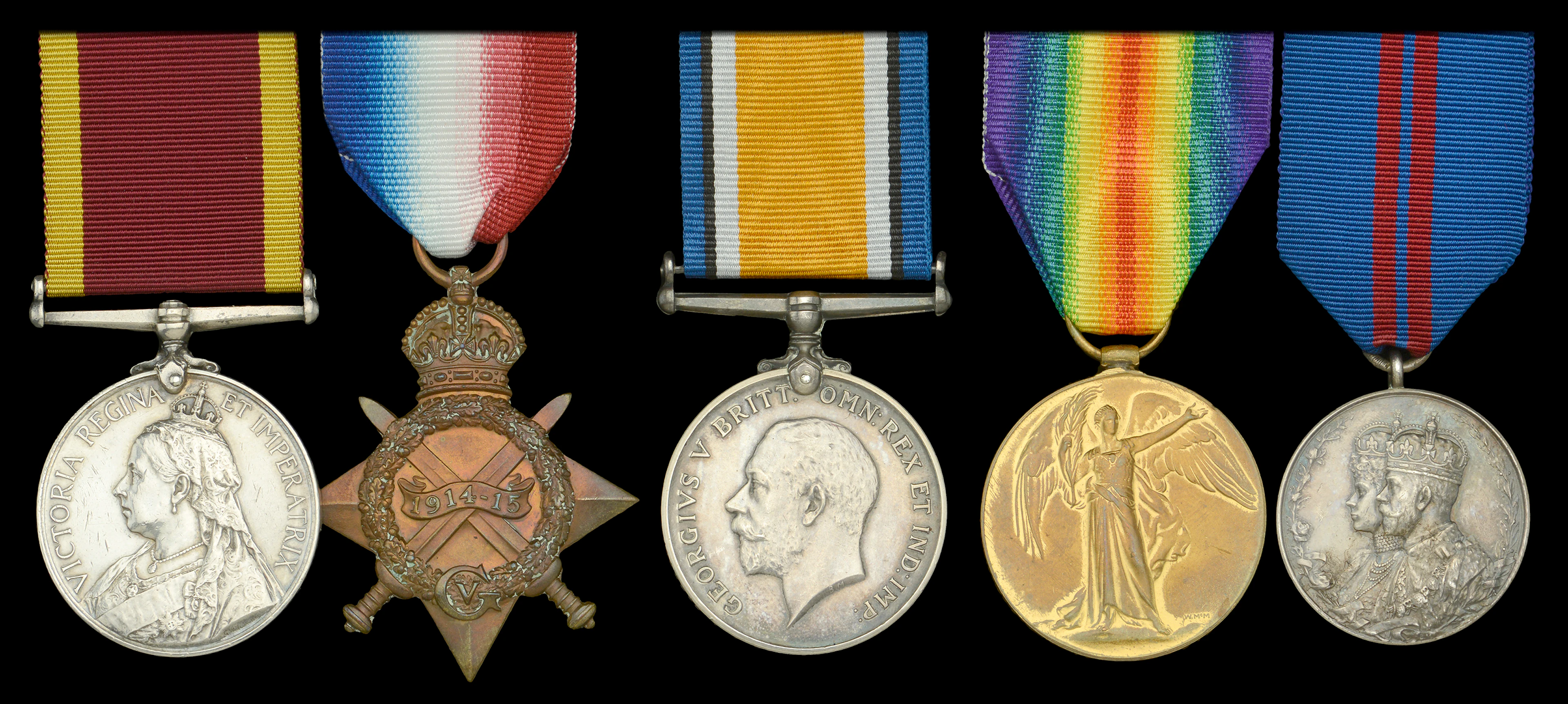 Five: Able Seaman A. E. Ellison, Royal Navy China 1900, no clasp (A.