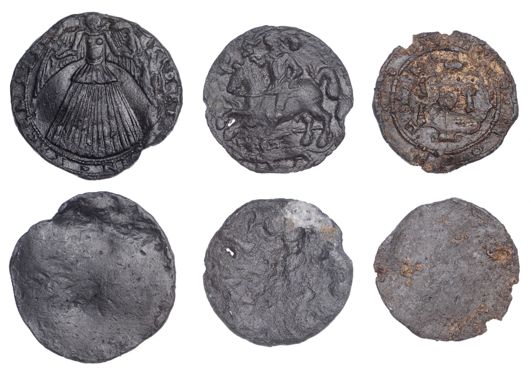 Stuart, 17th century lead wool seals (3), first issued at City of