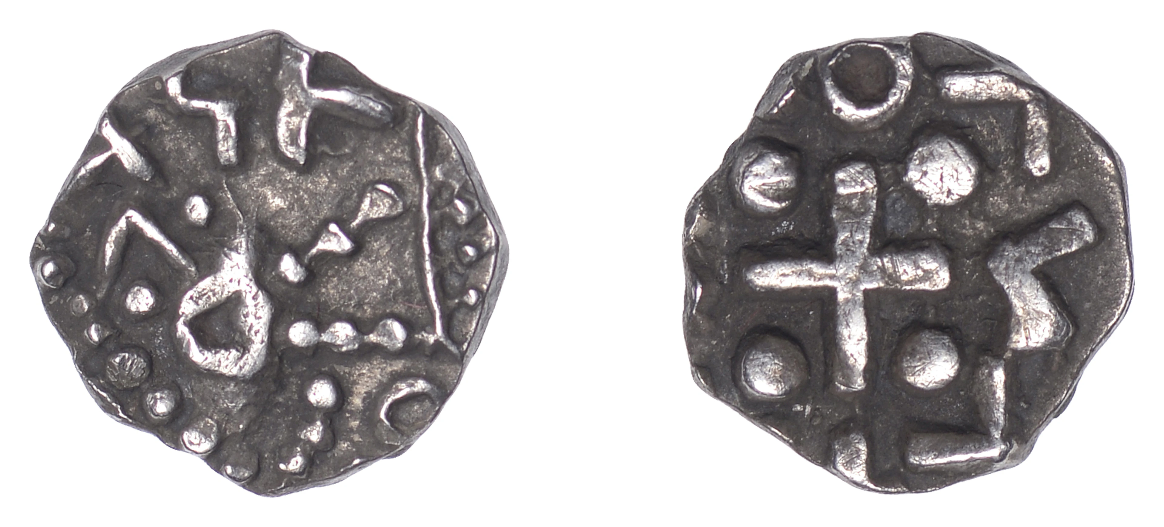 Early Anglo-Saxon Period, Sceatta, Continental series D, type 2c