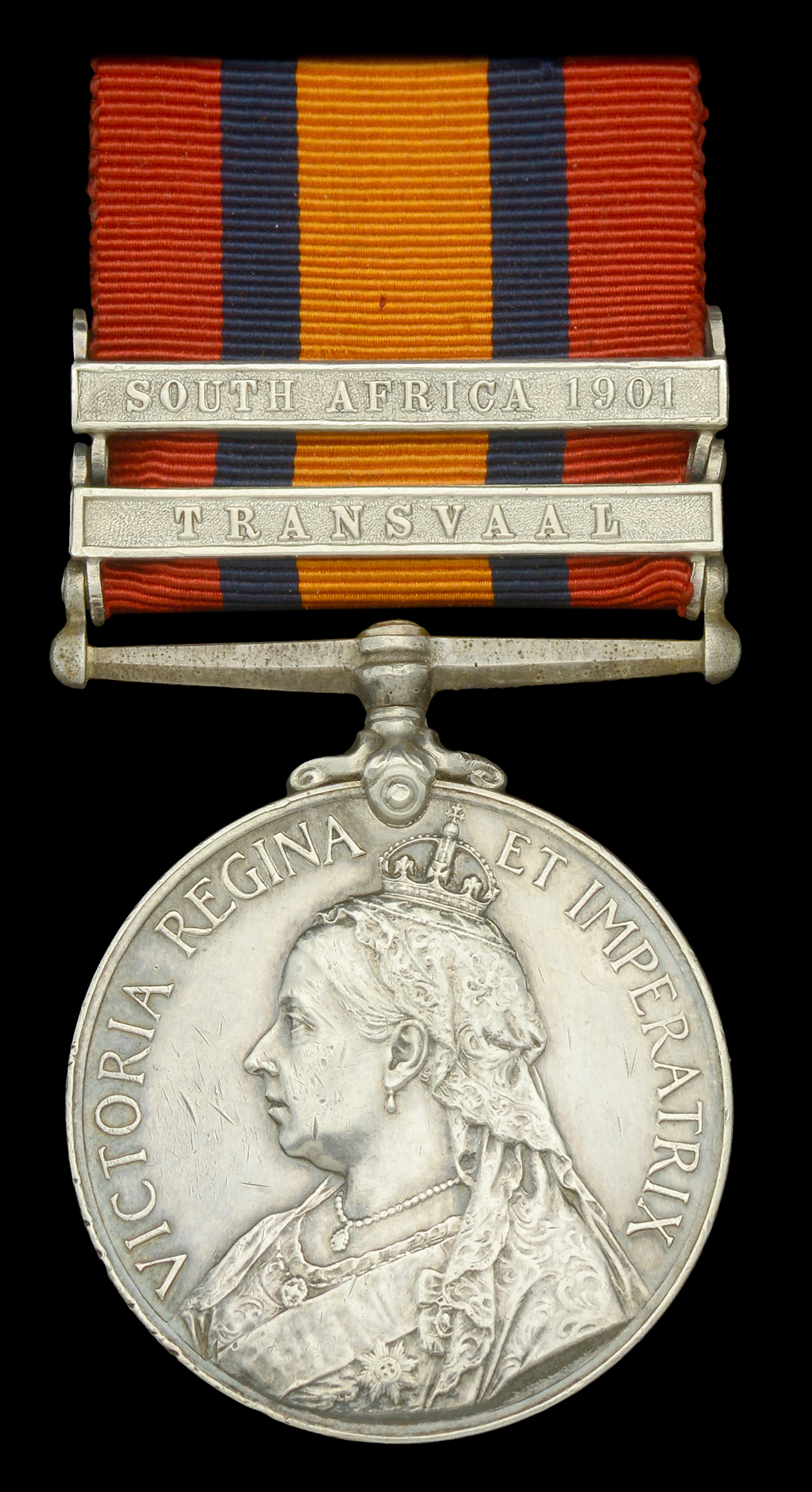Queen’s South Africa 1899-1902, 2 clasps, Transvaal, South Africa