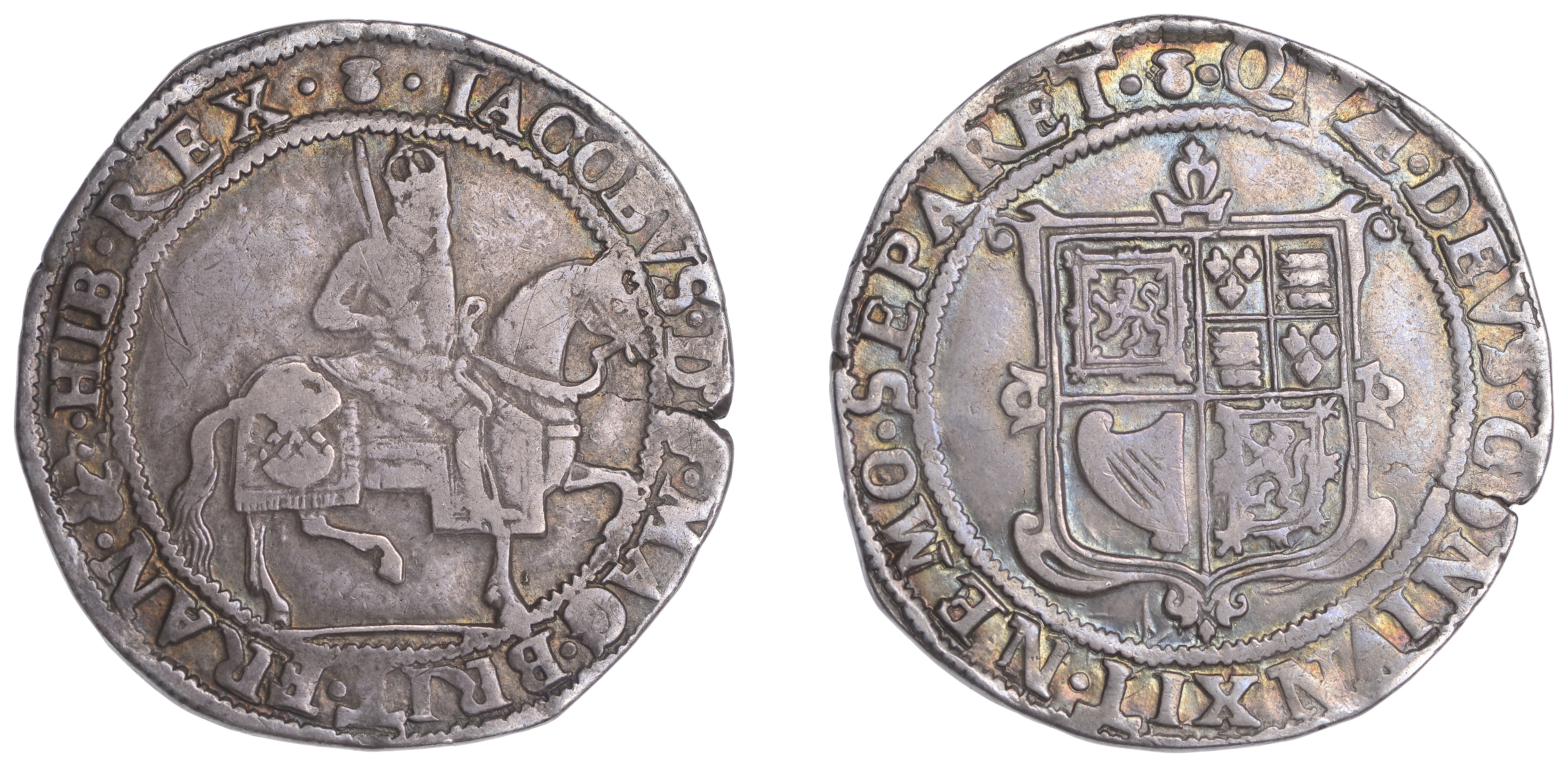 Scotland, James VI, after Accession, Tenth coinage, Thirty Shillings