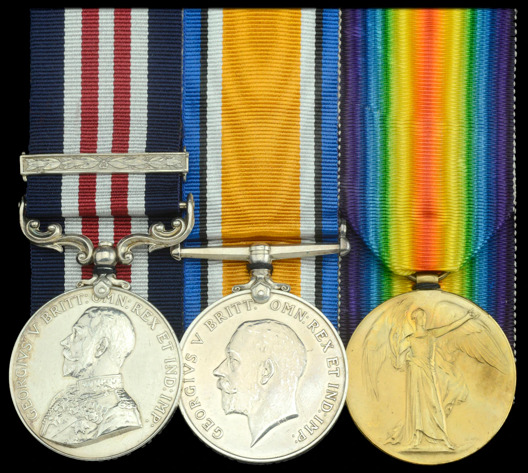 A Great War ‘Western Front’ M.M. and Second Award Bar group of three