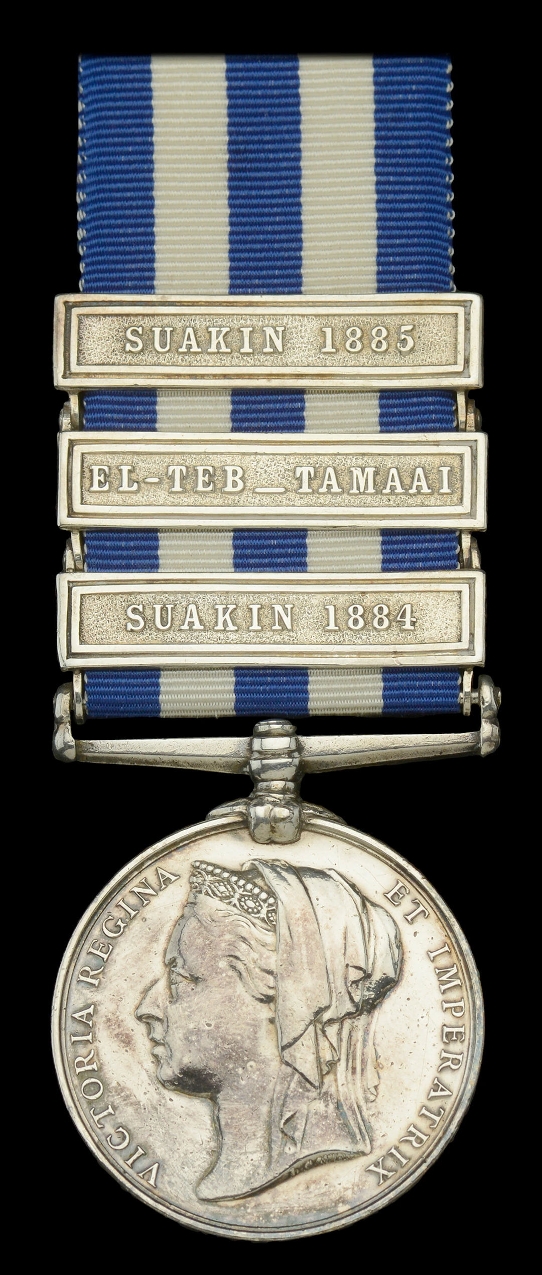 Egypt and Sudan 1882-89, dated reverse, 3 clasps, Suakin 1884, El-Teb_Tamaai