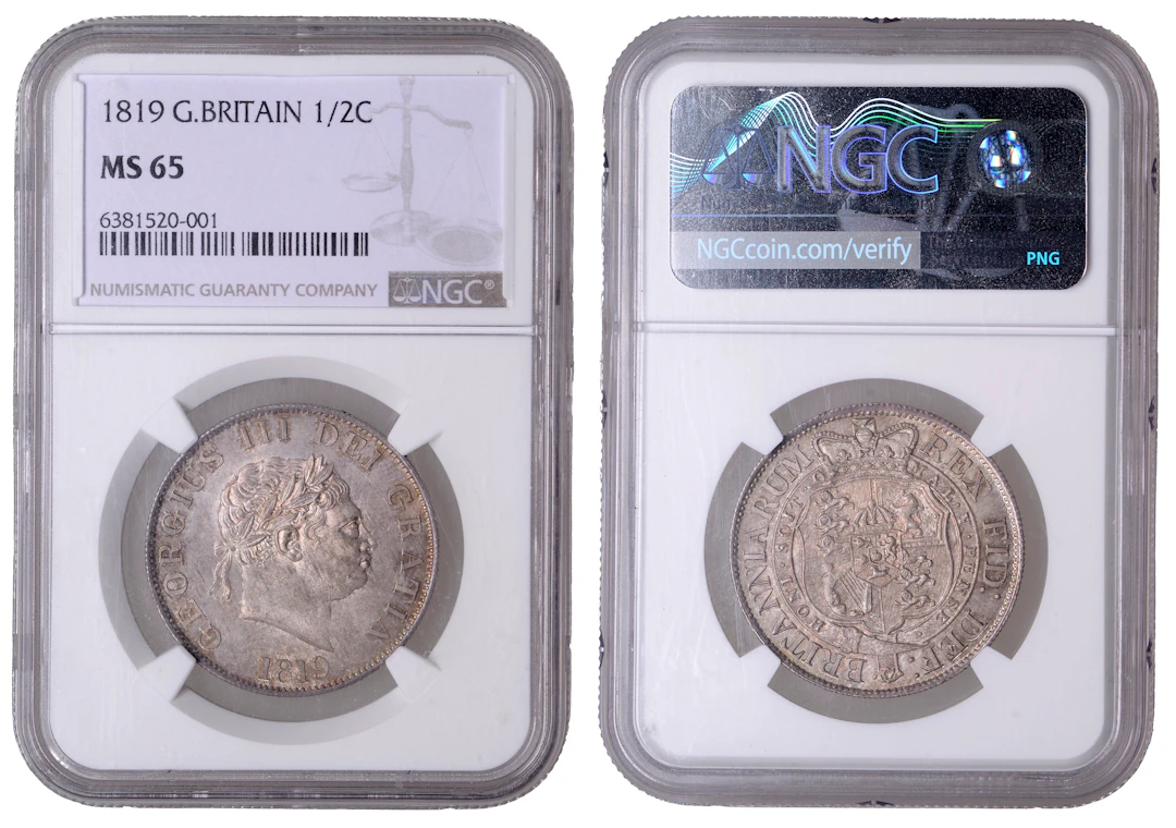 George III (1760-1820), New coinage, Halfcrown, 1819 (ESC 2102; S