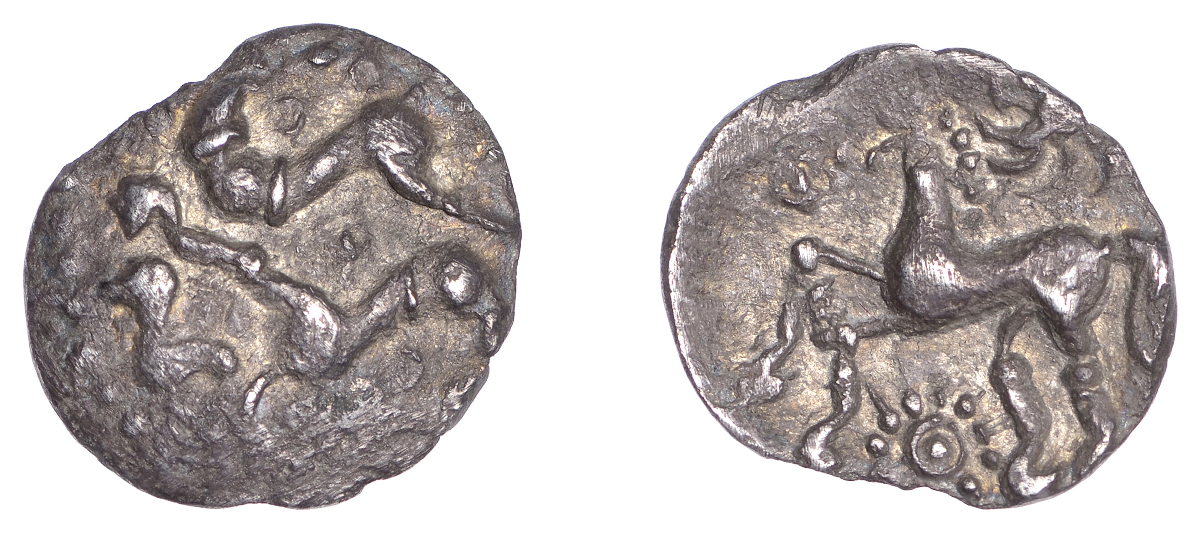 British Iron Age, SOUTHERN REGION, possibly BELGAE, Uninscribed issues