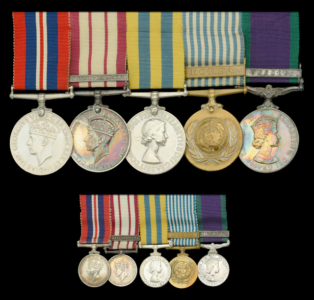 Five: Commander (E) V. Evans, Royal Navy War Medal 1939-45; Naval