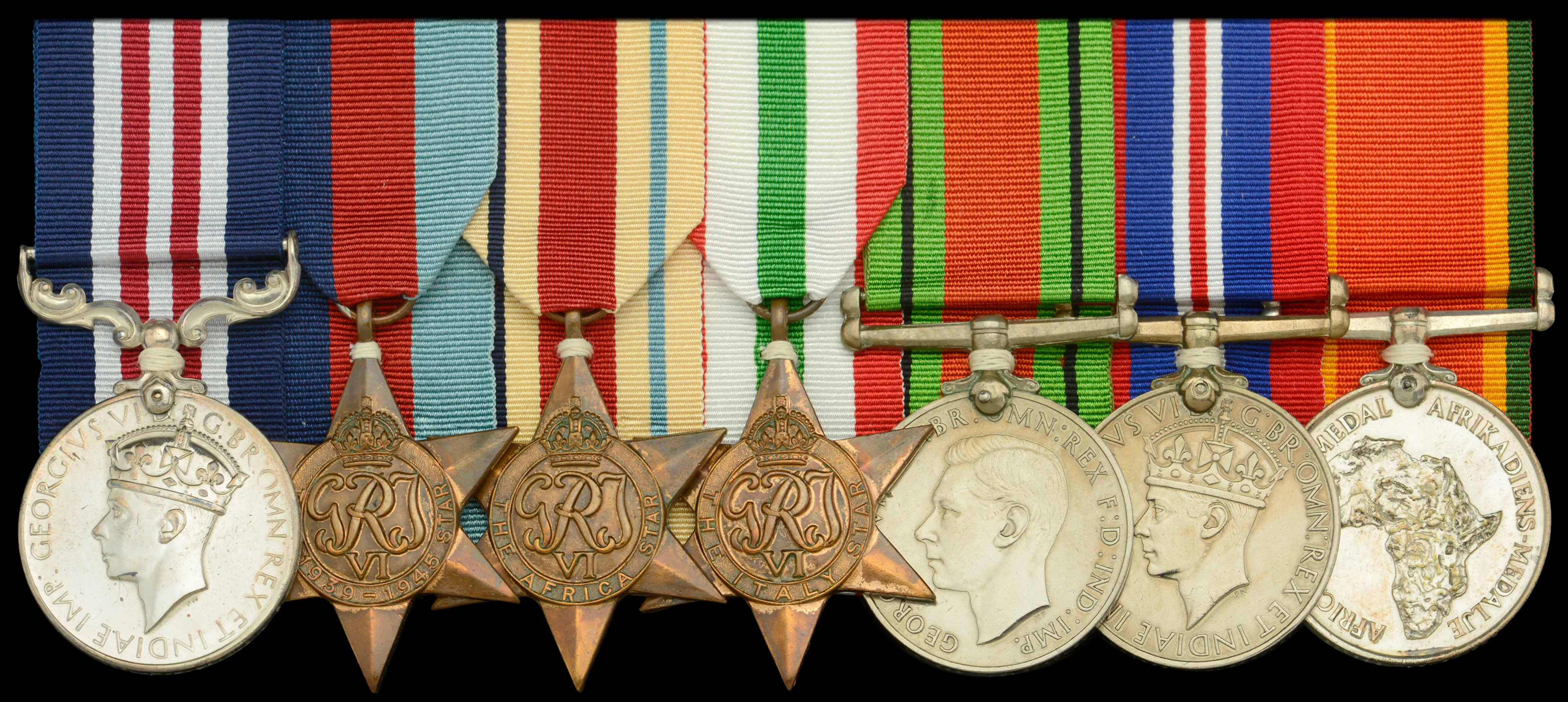 A Second War ‘Italy campaign’ immediate M.M. group of seven awarded