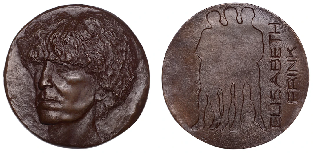 ENGLAND, Elisabeth Frink, 1992 [issued 1993], a cast bronze medal
