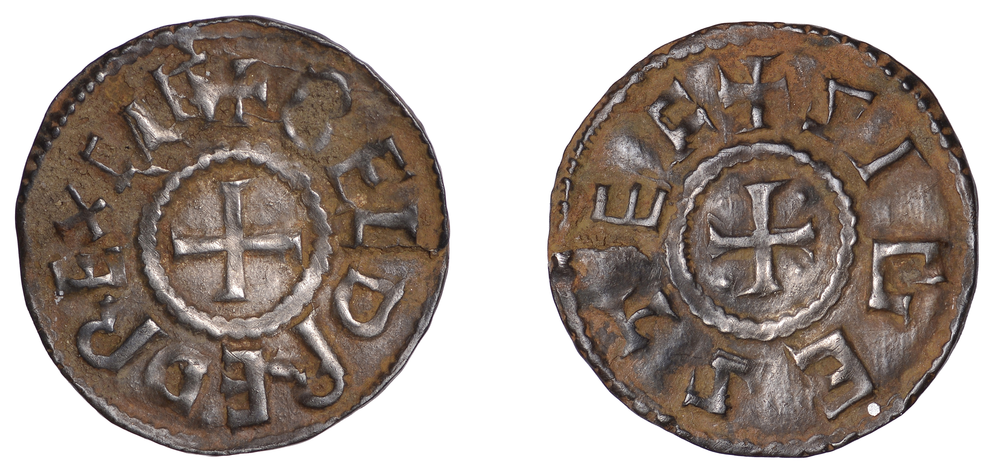 Coins from the Richmondshire Hoard, KENT, Baldred (823-5), Penny