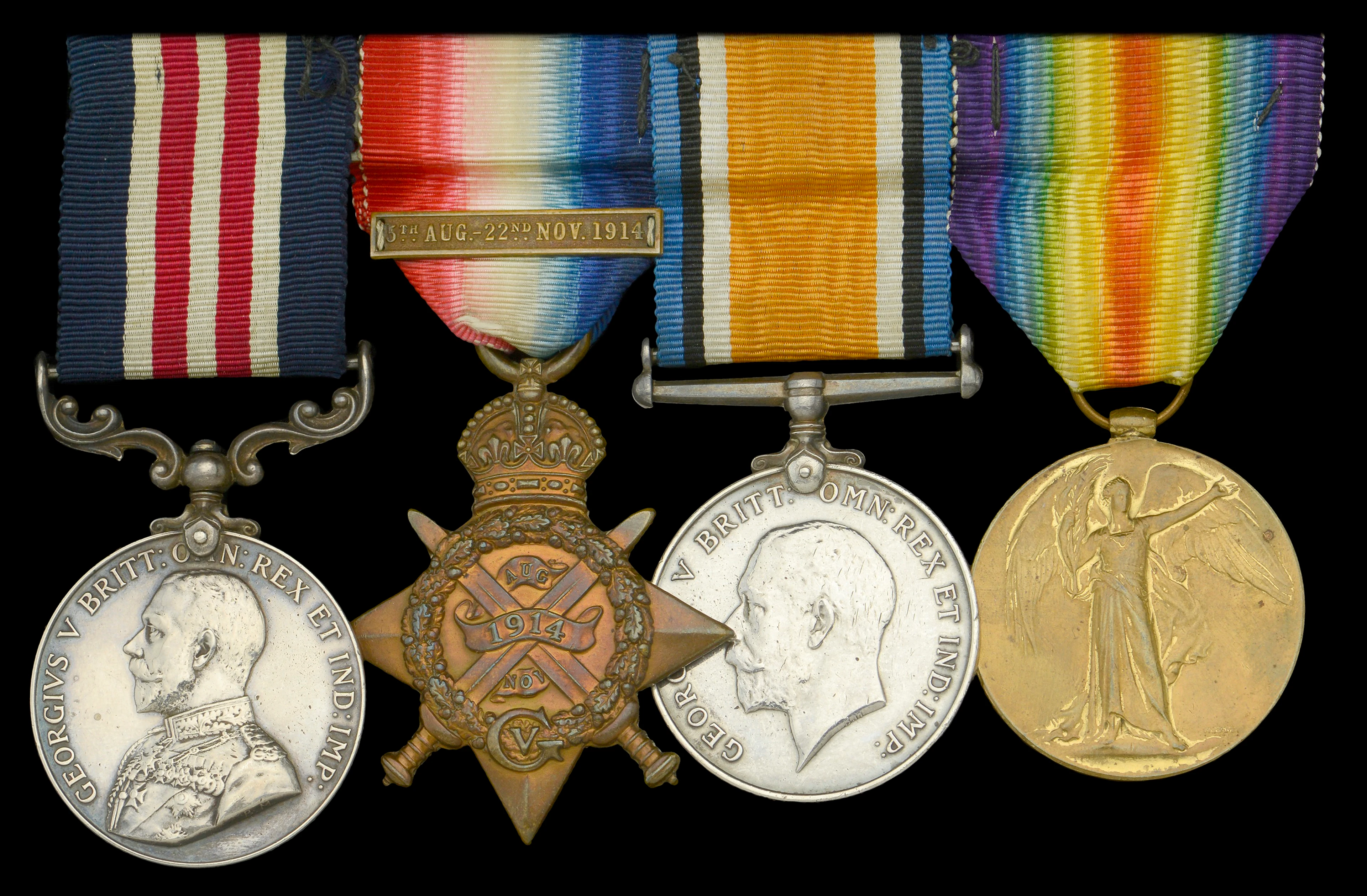 A Great War ‘Western Front’ M.M. group of four awarded to Sergeant