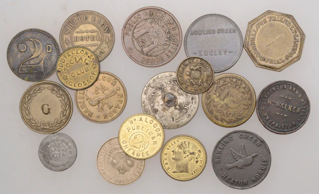 Miscellaneous Tokens and Checks, CHESHIRE, Cheadle, William Alcock