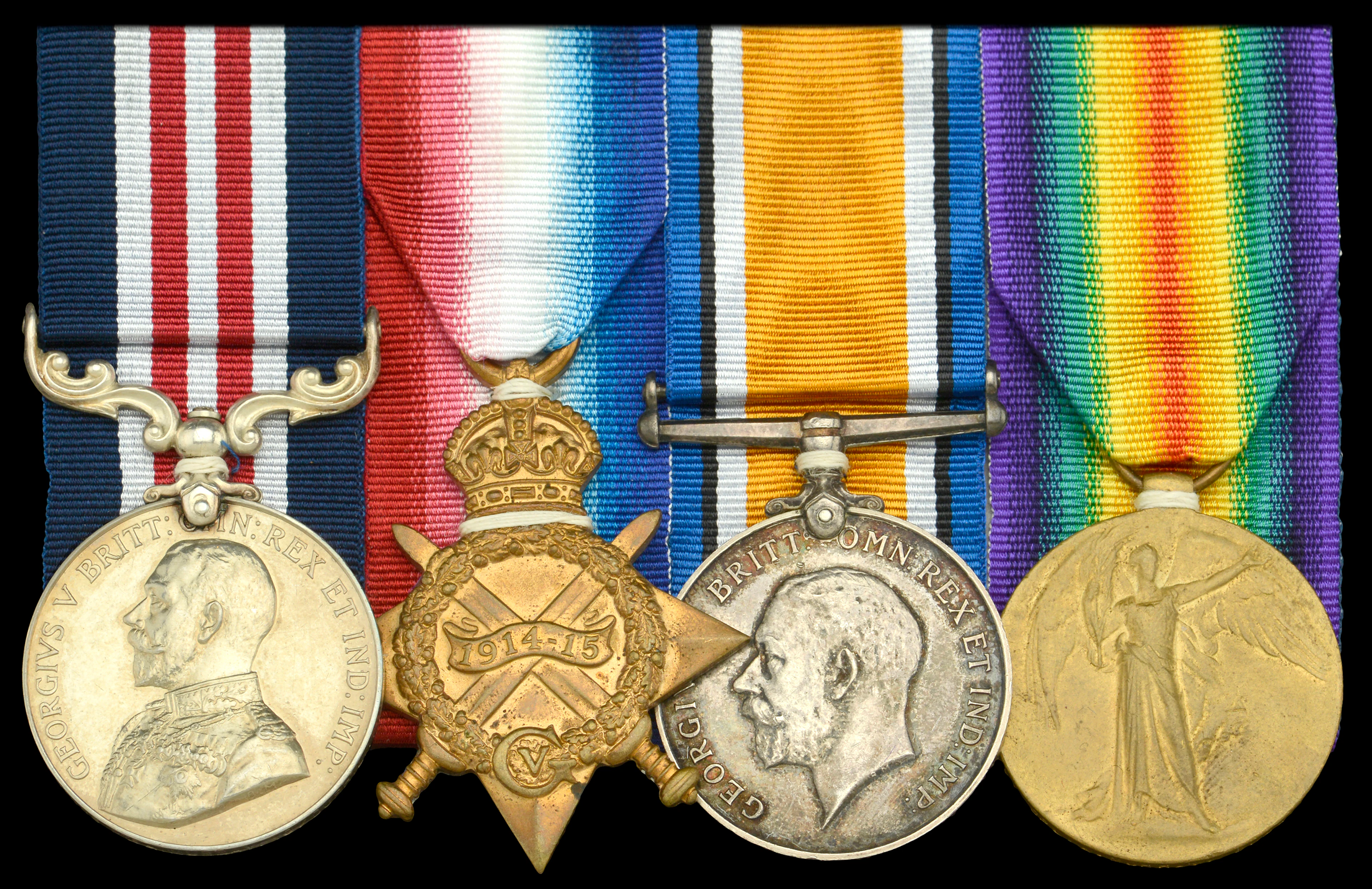 A Great War 1917 ‘Western Front’ M.M. group of four awarded to Corporal