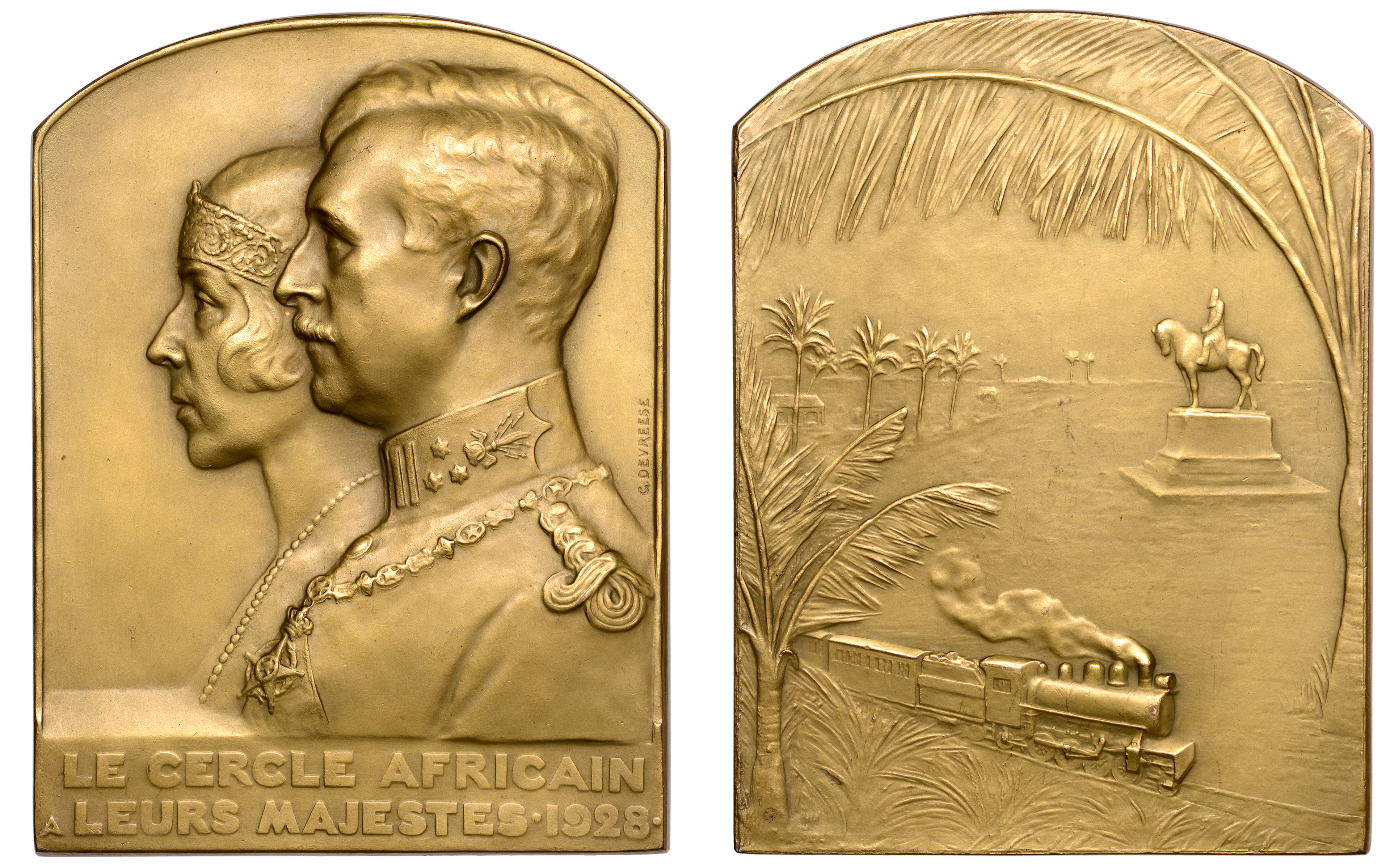BELGIAN CONGO, Le Cercle Africain de Albert et Elizabeth [The African
