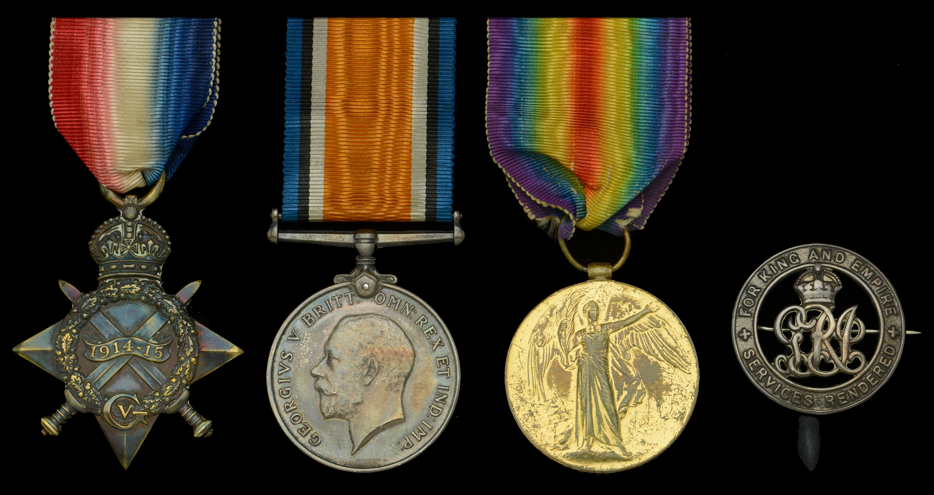 Three: Stoker First Class, G. Green, Royal Navy, who was severely