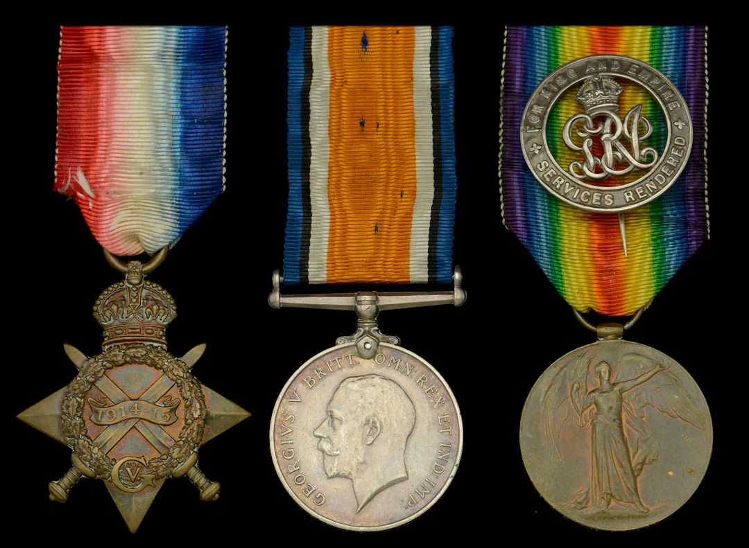 Three: Acting Sergeant F. Reason, Canadian Field Artillery 1914-15