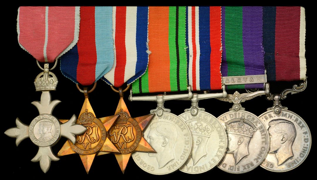 A post-War M.B.E. group of seven awarded to Squadron Leader C. E.