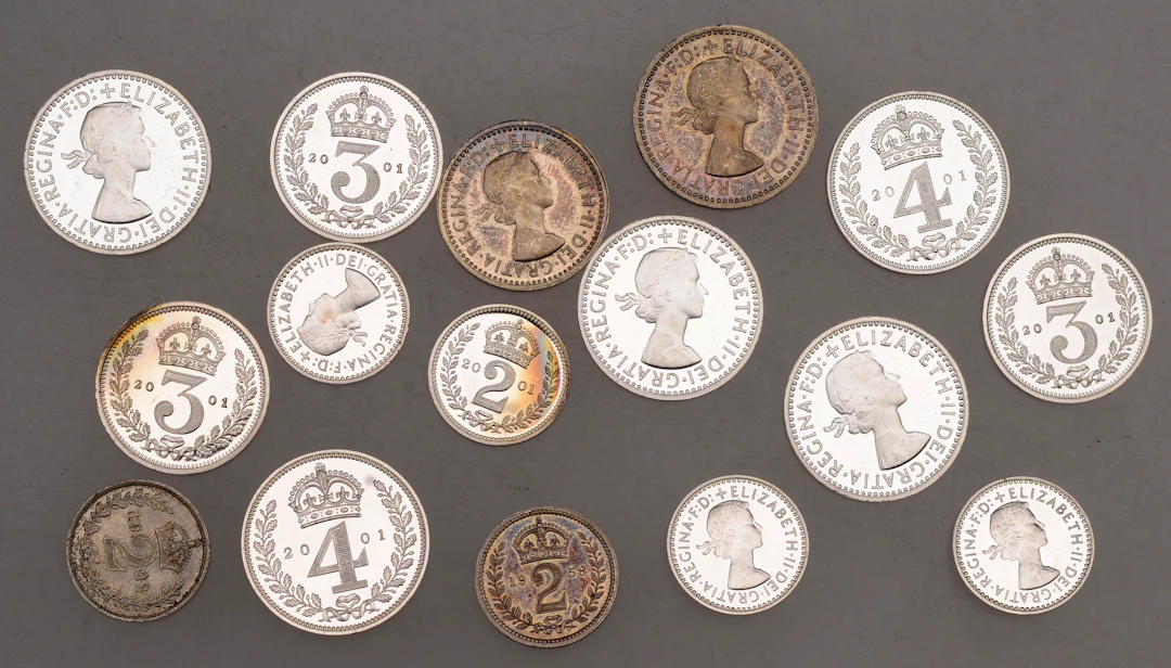 Elizabeth II, Maundy oddments (15), various dates and denominations