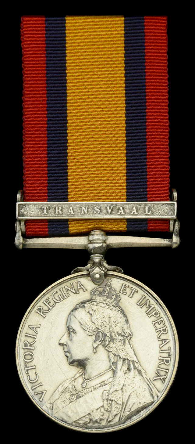 Queen’s South Africa 1899-1902, 1 clasp, Transvaal (6192 Pte. R. Atkinson