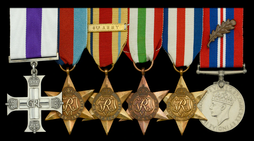 An outstanding Second War ‘Anzio Beach-head’ Immediate M.C. group
