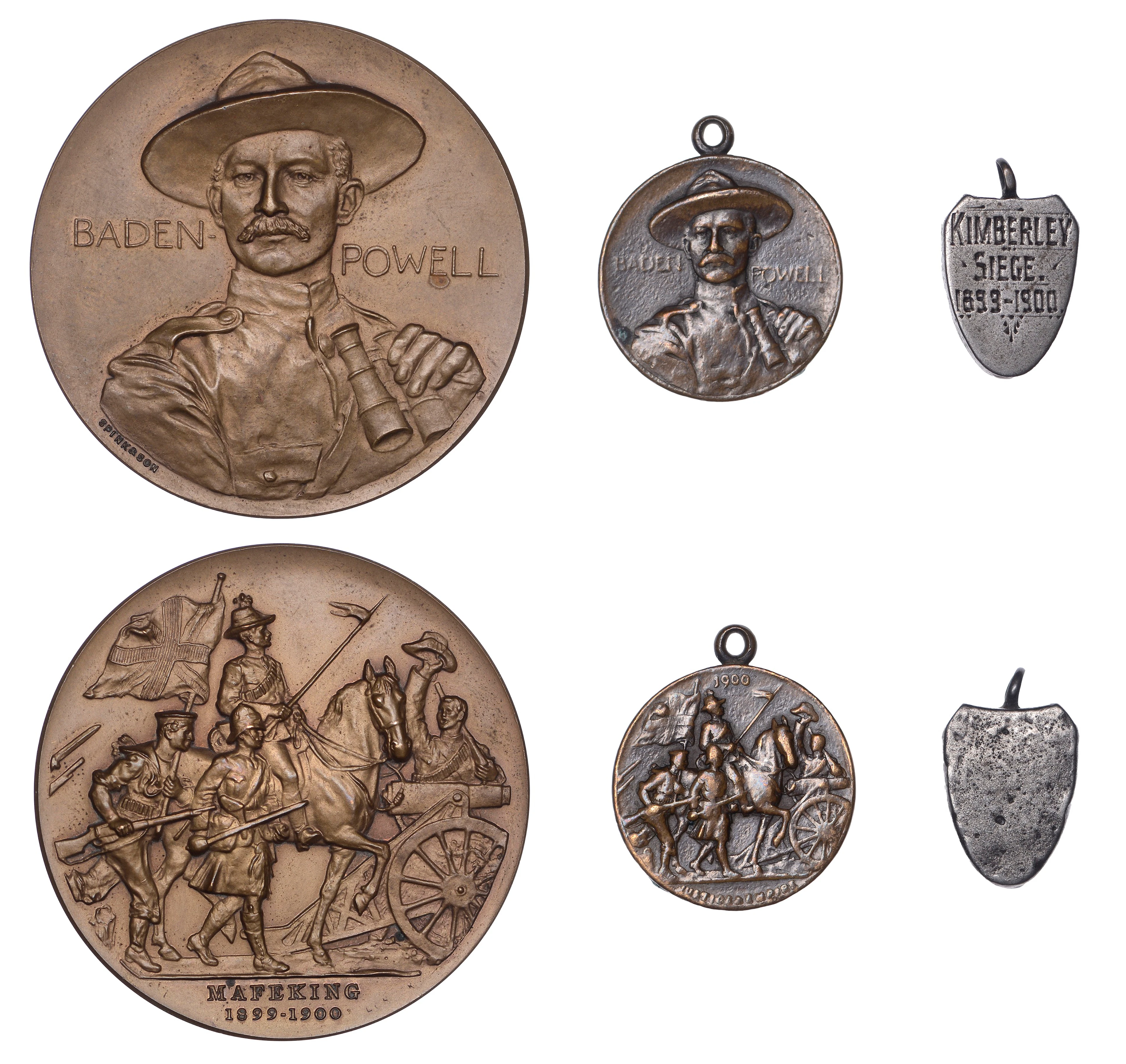 SOUTH AFRICA, Defence of Mafeking, 1900, a bronze medal, unsigned