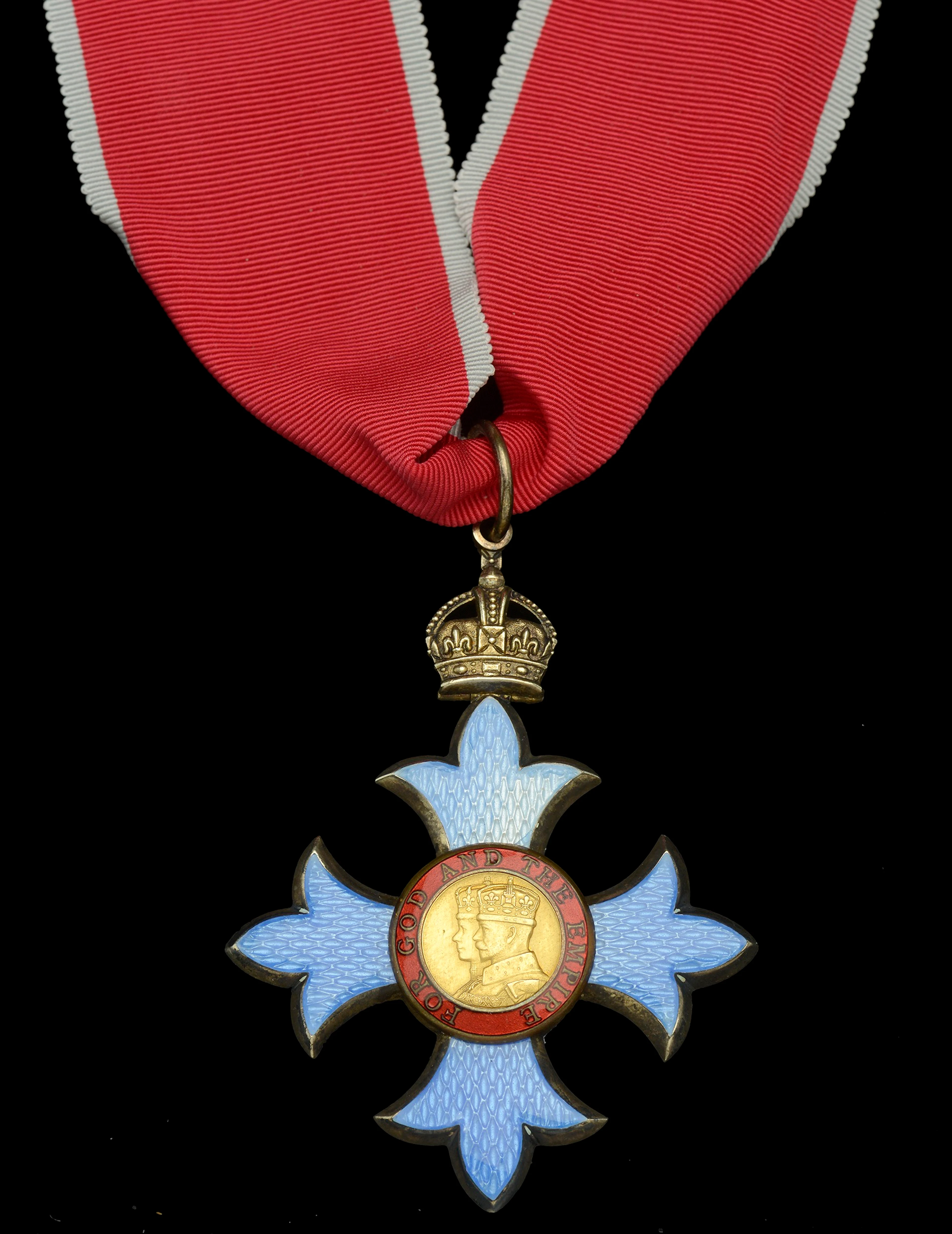 The C.B.E. badge awarded to C. W. Birdsall, Esq., Director of Information