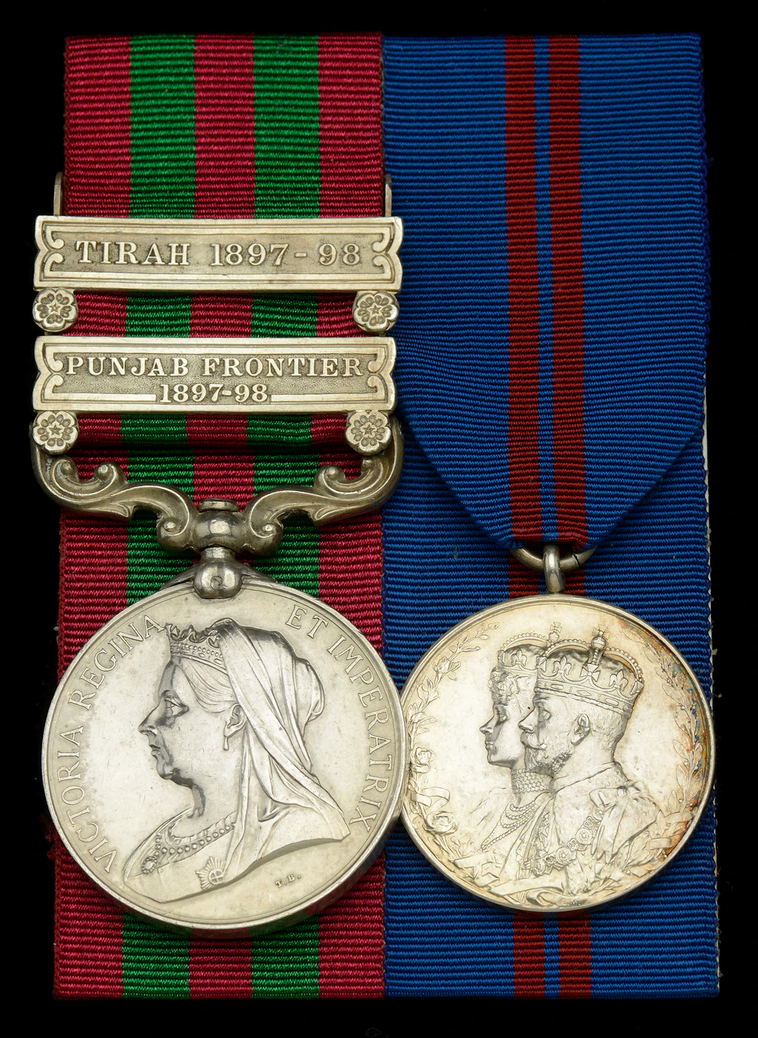 Pair: Major E. Mumford, Devonshire Regiment India General Service