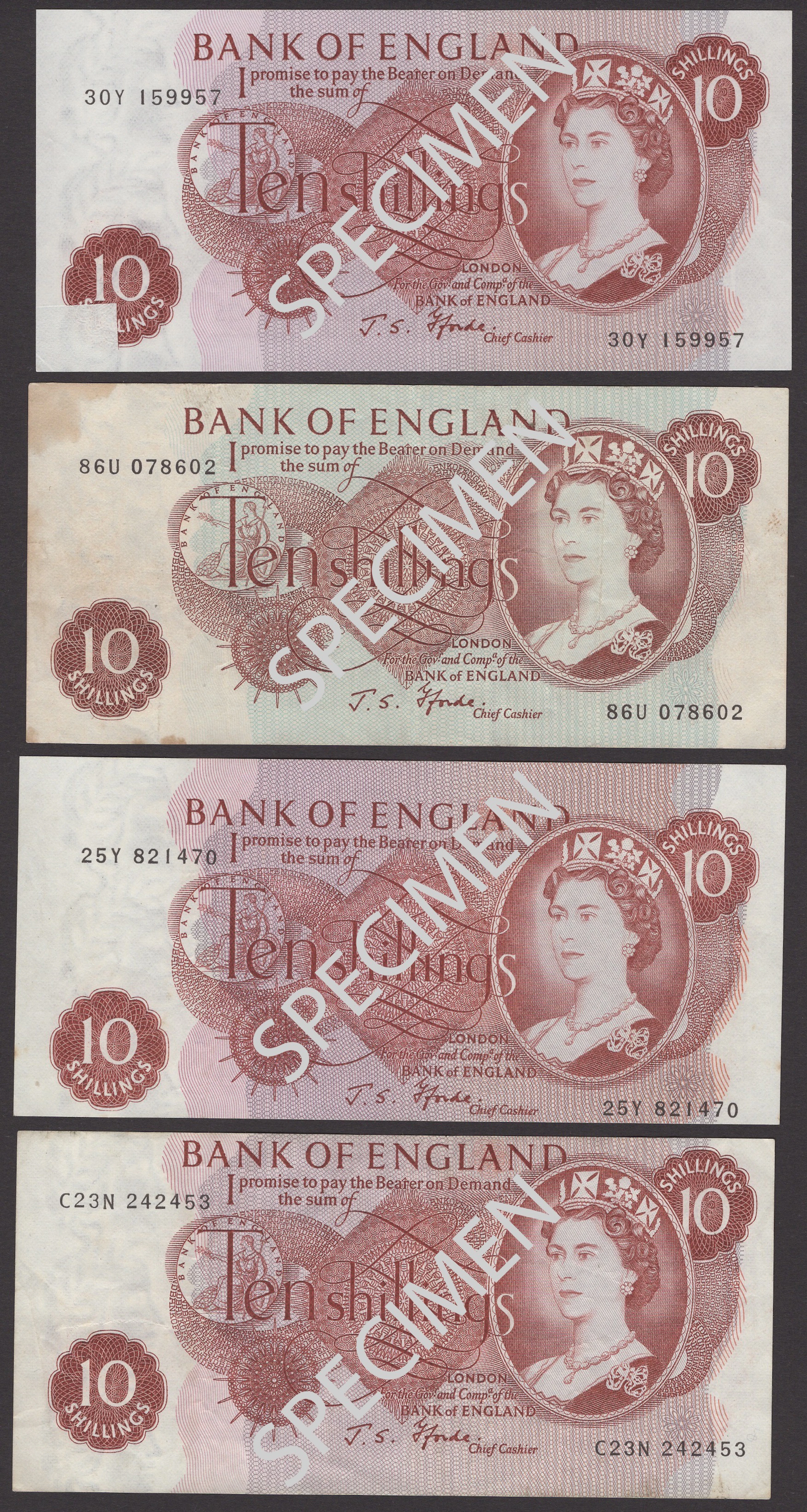 ERROR: Bank of England, John S. Fforde, a group of relatively minor