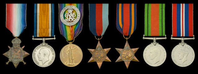 Seven: Private E. Edwards, 1st Battalion, Royal Welsh Fusiliers, later