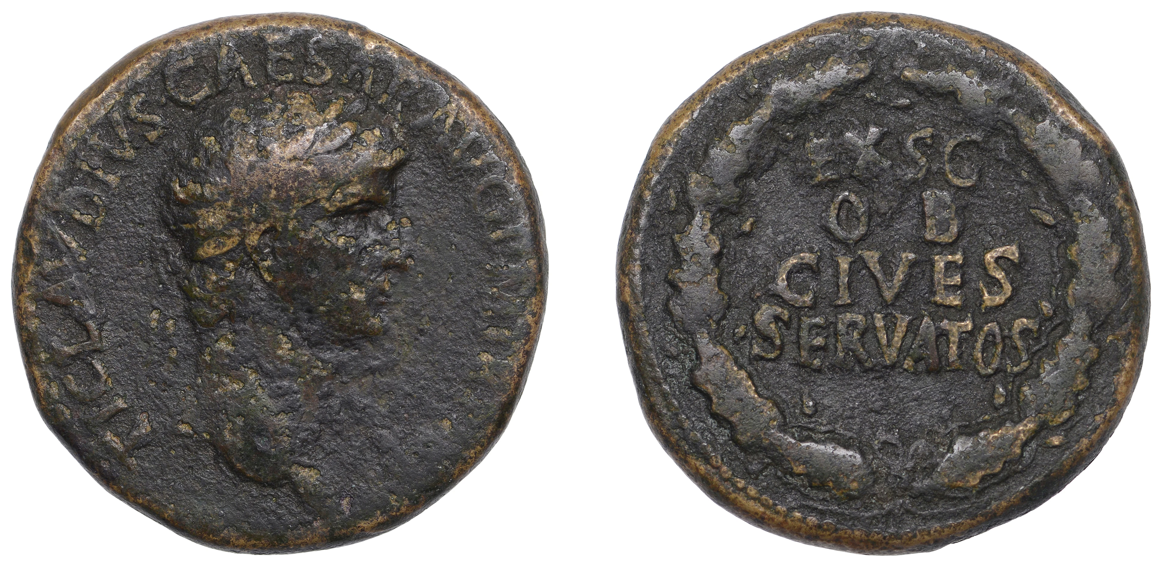 Claudius (41-54), Sestertius, 41-50, laureate head right, ti clavdivs