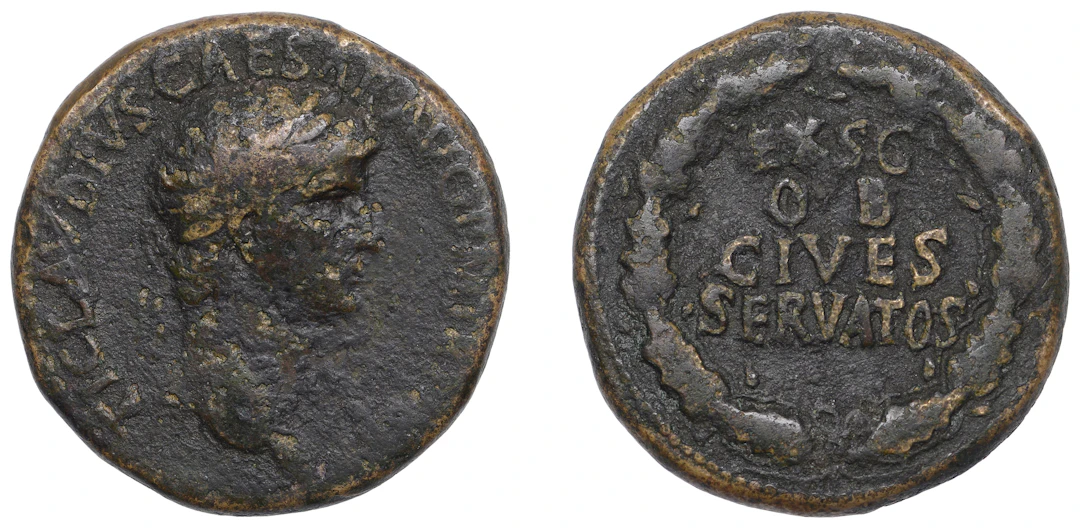 Claudius (41-54), Sestertius, 41-50, laureate head right, ti clavdivs