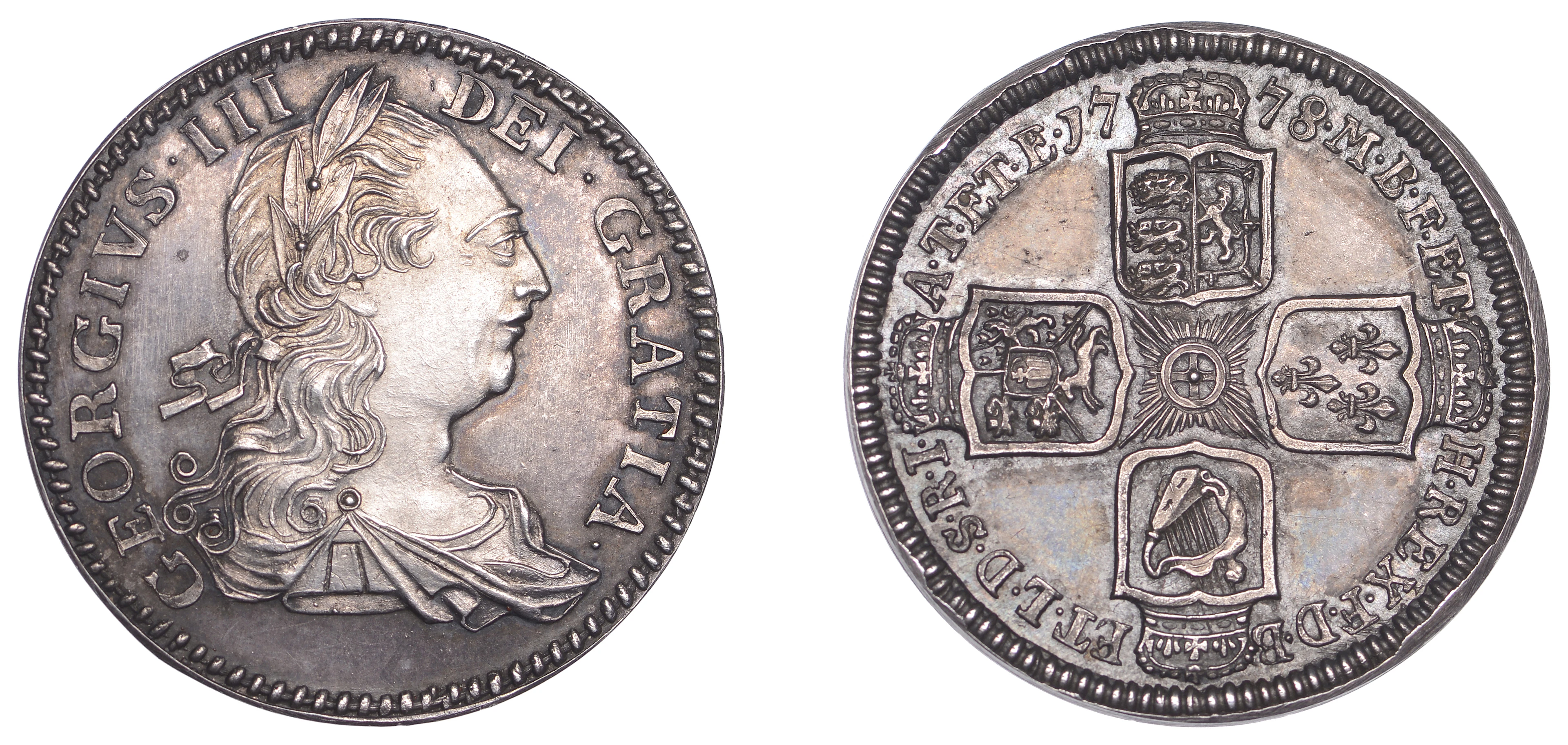 George III (1760-1820), Pre-1816 issues, Pattern Shilling, 1778, in