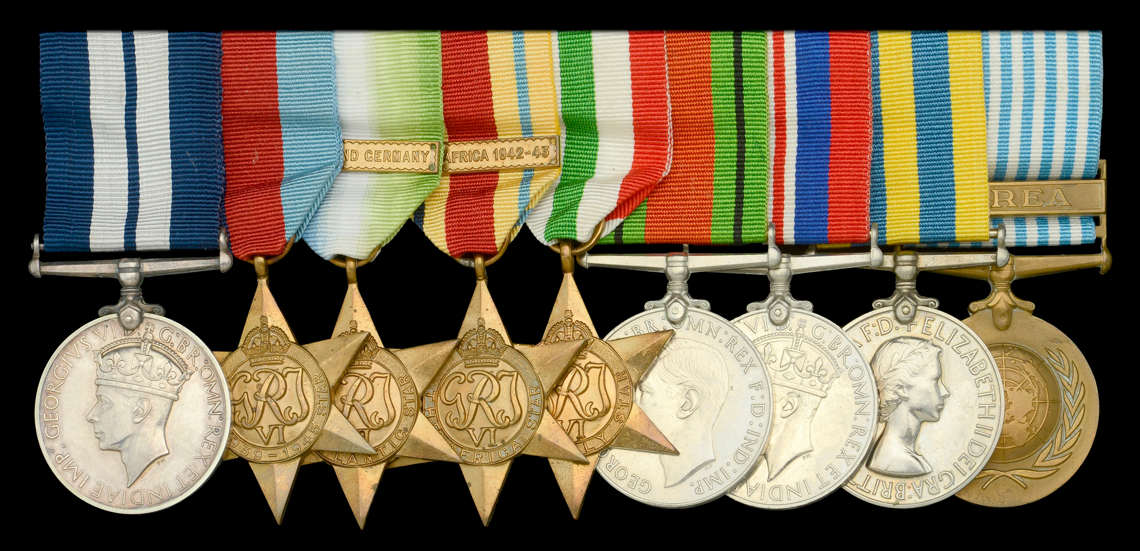 A Second War ‘Battle of Skerki Bank’ D.S.M. group of nine awarded