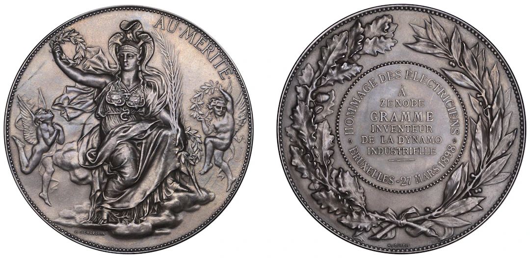 FRANCE/BELGIUM, Minerve, or Au Mérite [Minerva, or For Merit], 1880