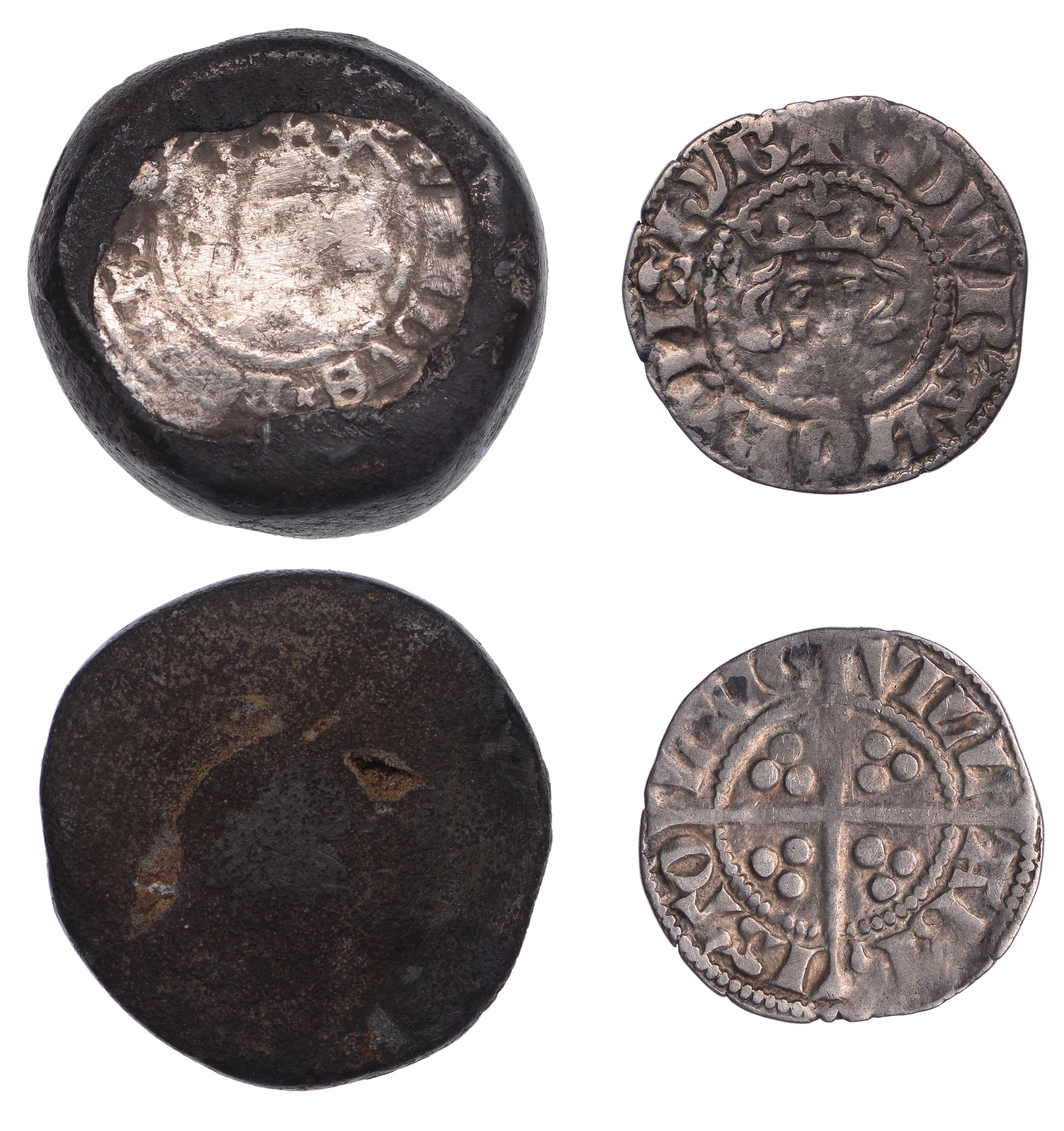Edward I, Penny, class 2b, Bristol, reads villa bristollie, 1.31g/6h