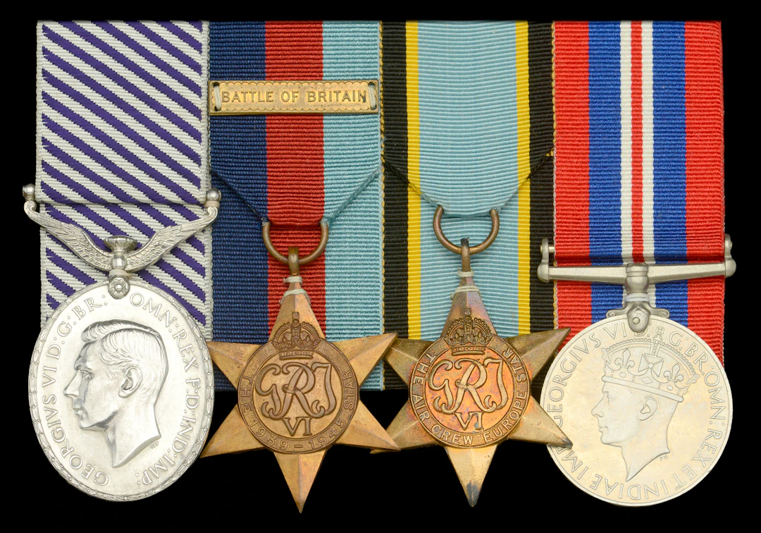 A fine Second World War 1941 ‘immediate’ D.F.M. group of four awarded