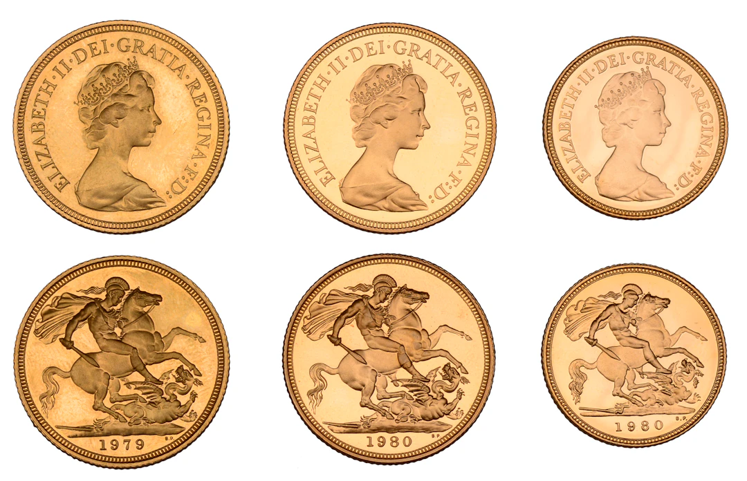 Elizabeth II (1952-2022), Decimal issues, Elizabeth II, Proof Sovereigns