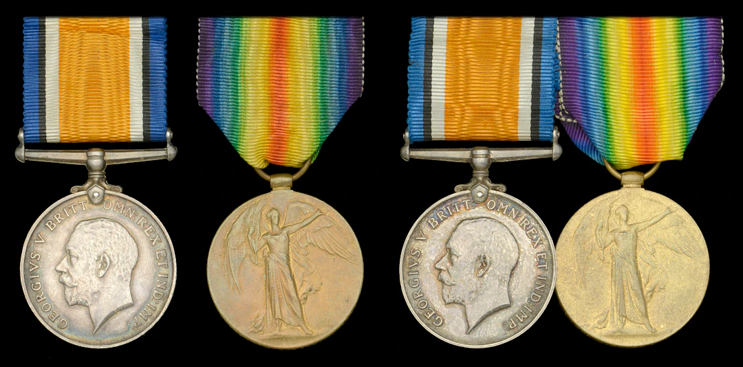 Pair: Private W. J. Sharpe, 16th Battalion, Canadian Infantry, who