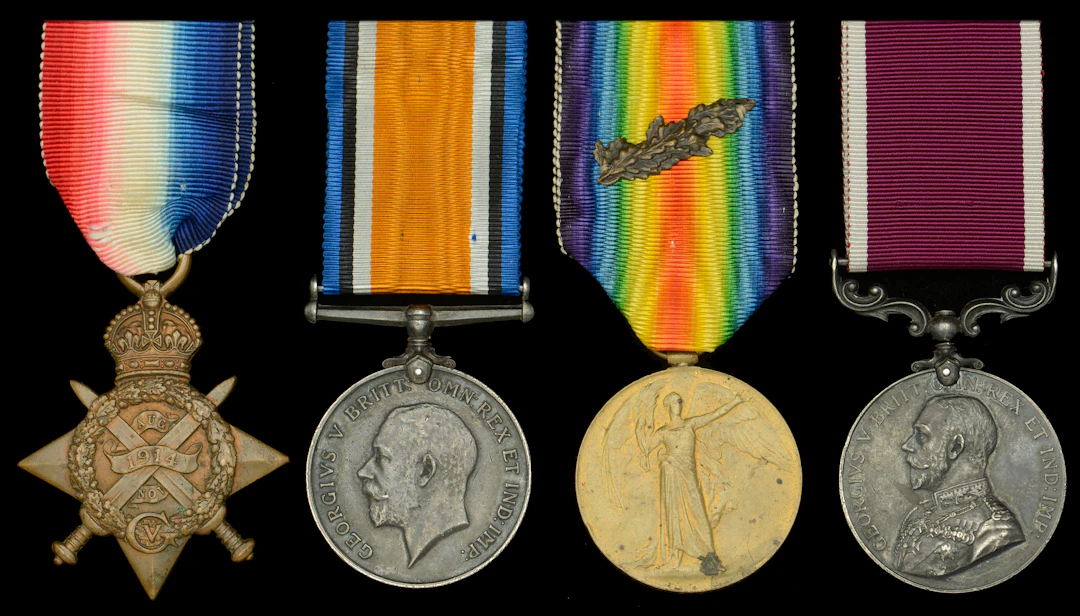 Four: Company Sergeant Major A. E. Shatford, Army Service Corps 1914