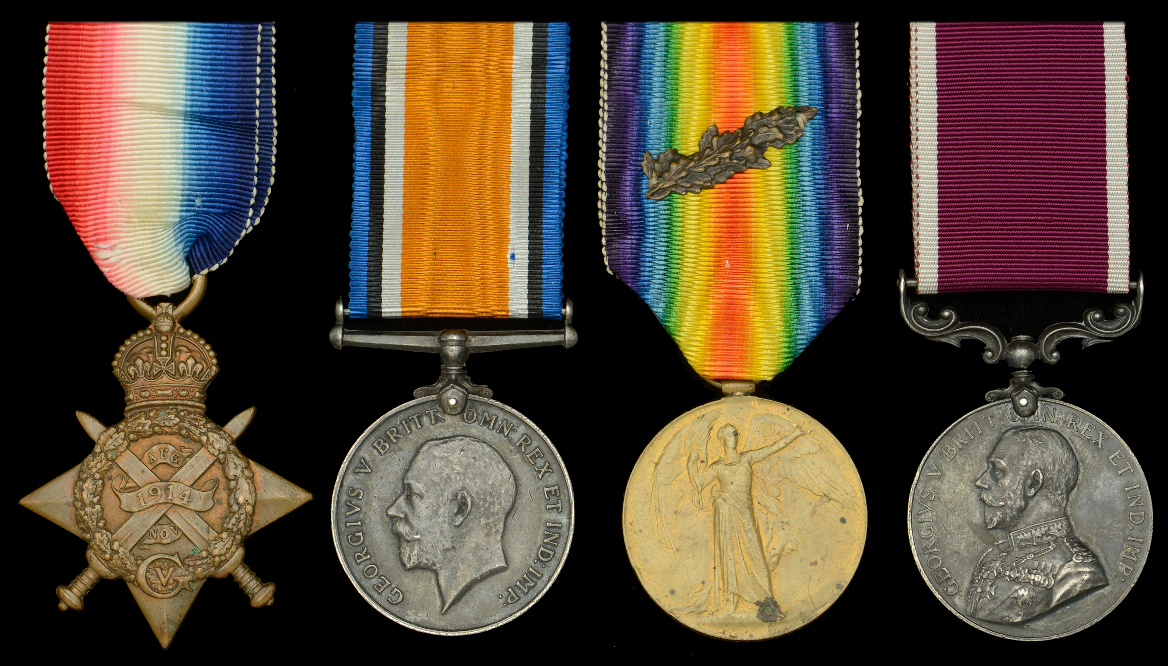 Four: Company Sergeant Major A. E. Shatford, Army Service Corps 1914