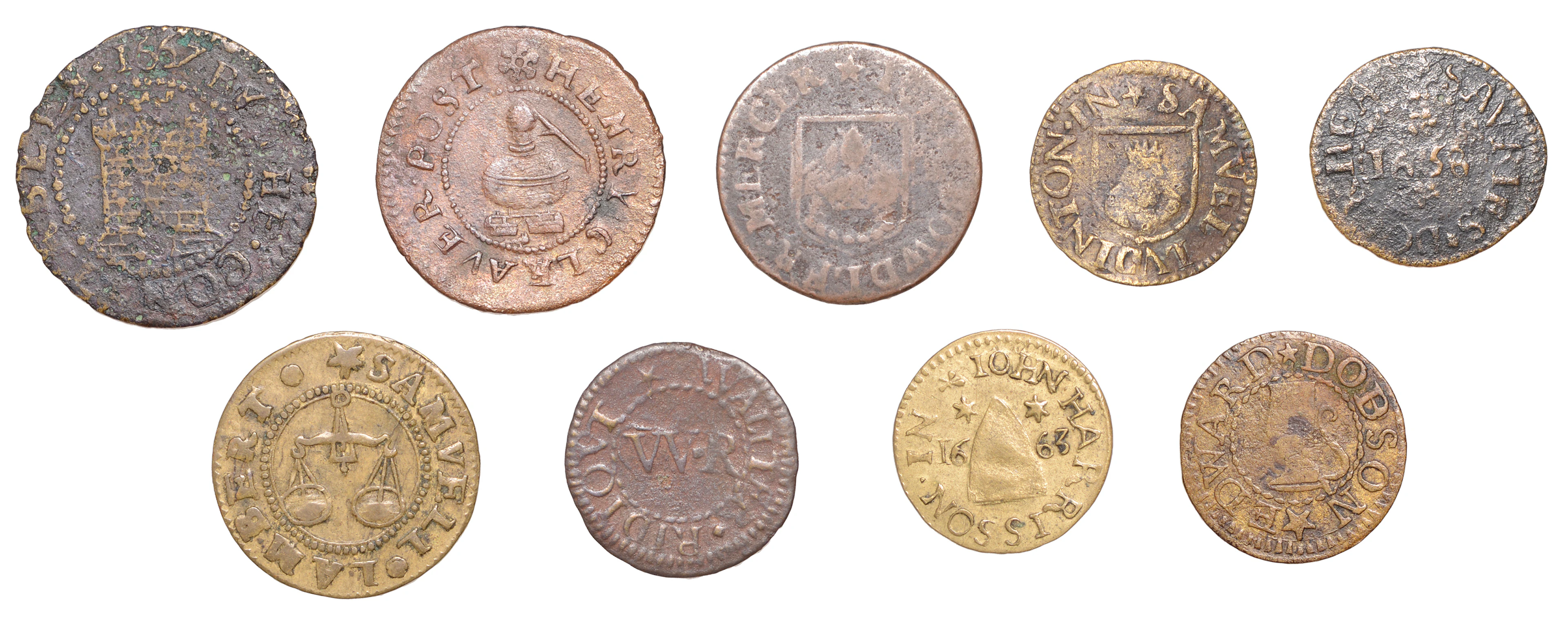17th Century Tokens, BUCKINGHAMSHIRE, Newport Pagnell, Samuell Lambert