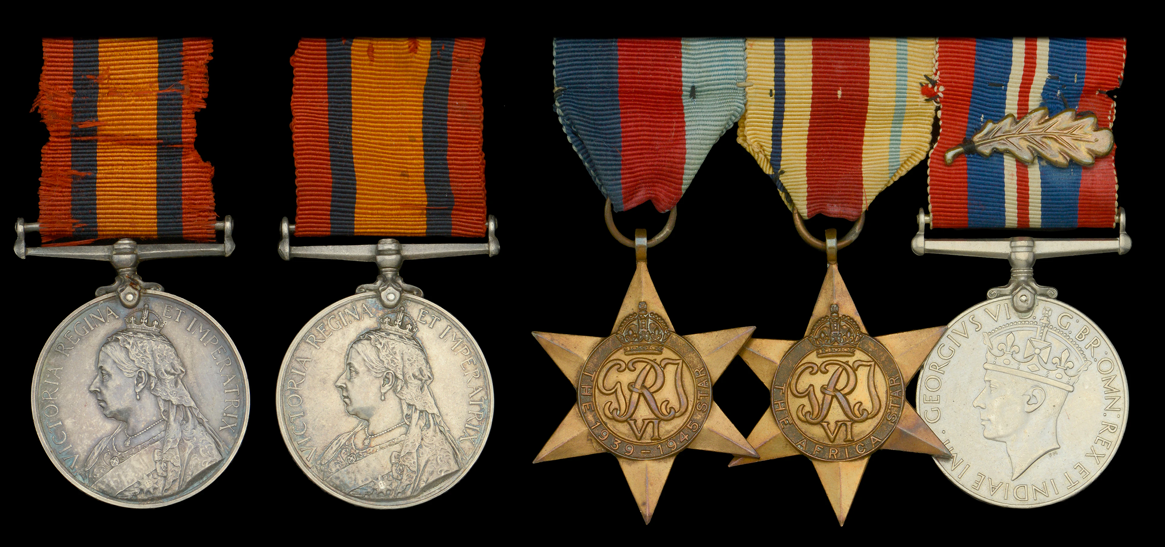 Family Group: Queen's South Africa 1899-1902, no clasp (2) (41 Pte.