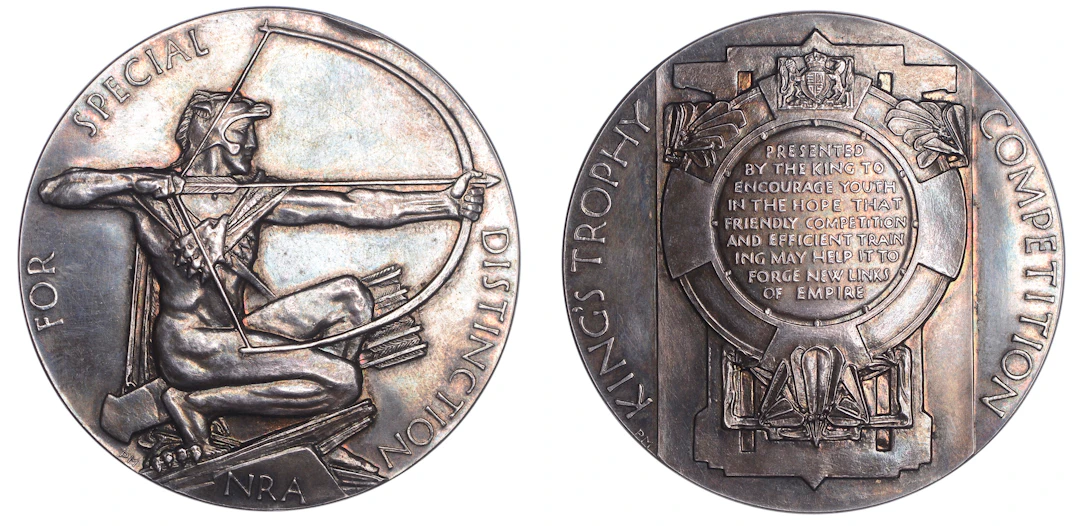 ENGLAND, National Rifle Association, King’s Trophy [1925], a silver