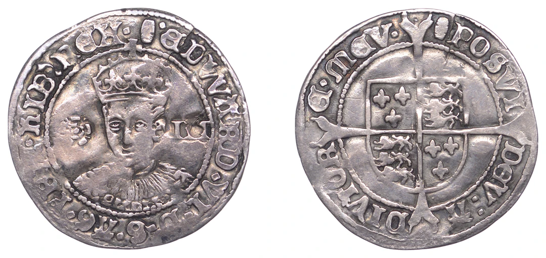 Edward VI (1547-1553), Third period, Fine issue, Threepence, London