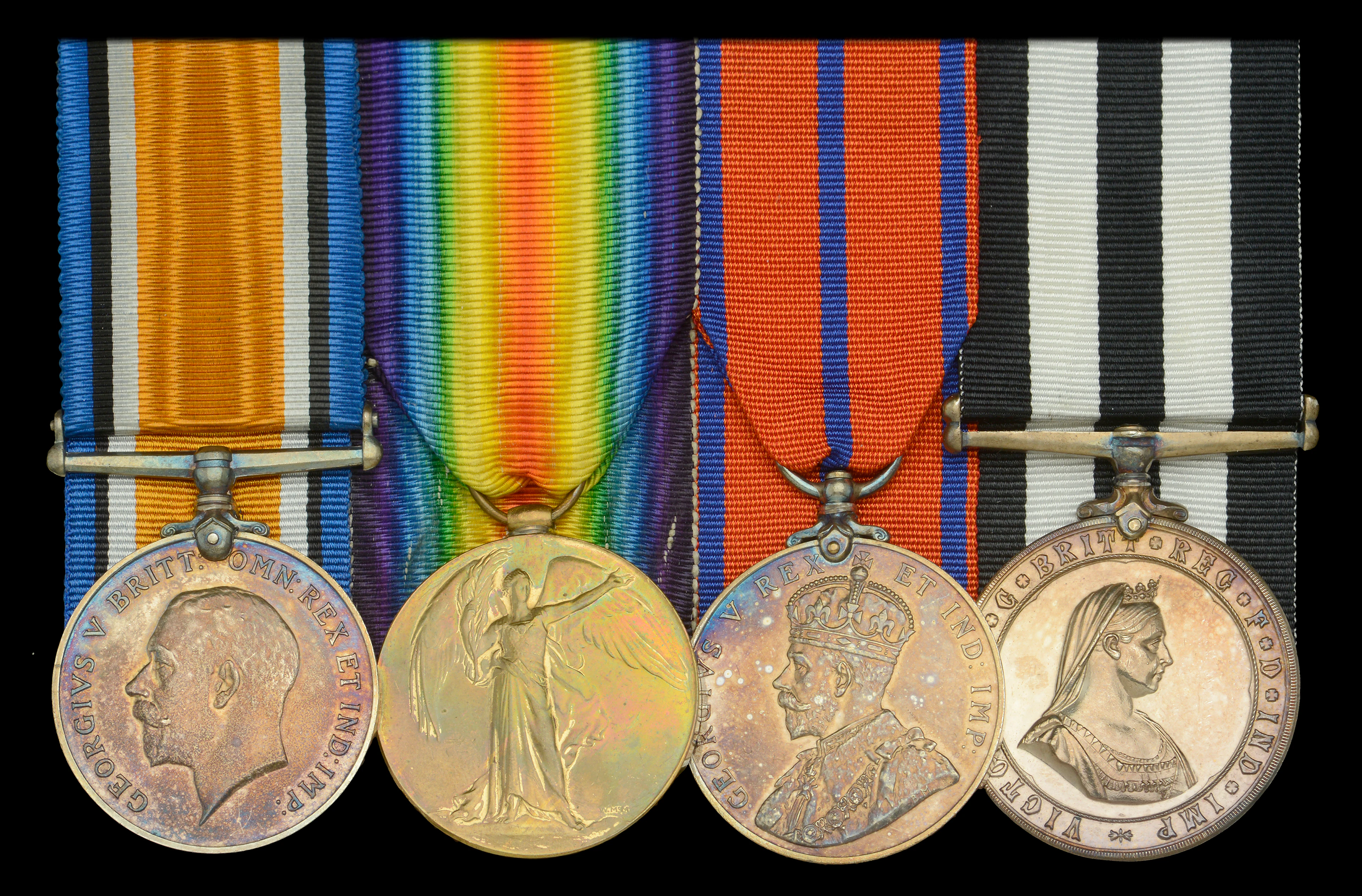 Four: Sergeant F. G. Crust, Royal Army Medical Corps, who served as